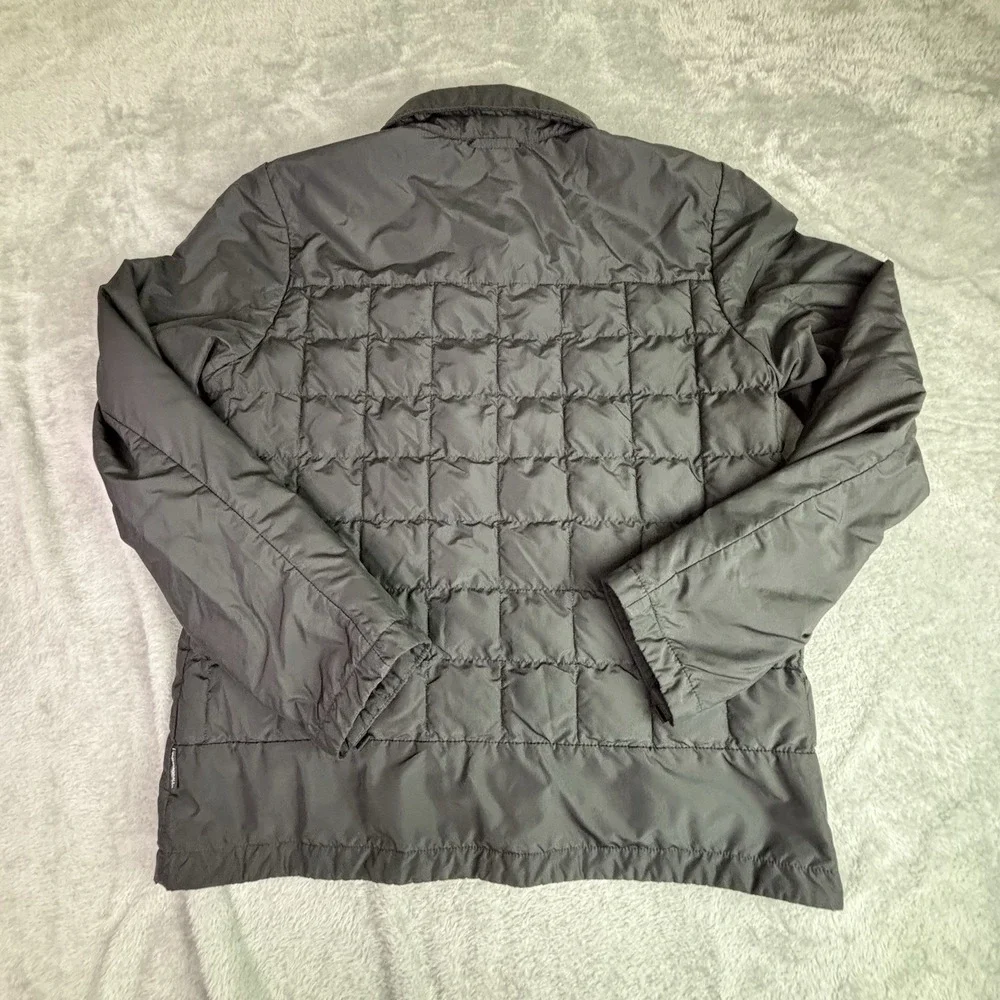 North Face Jacket Men's Size Medium Black Thermoball Puffer Lightweight Hiking